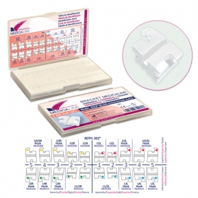 BRACKETS ML CERAMICOS ROTH 022 KIT