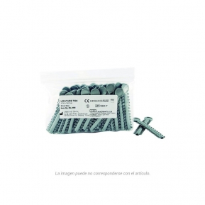 LIGADURAS ELASTICAS DENTAFLUX GRIS 1040u.